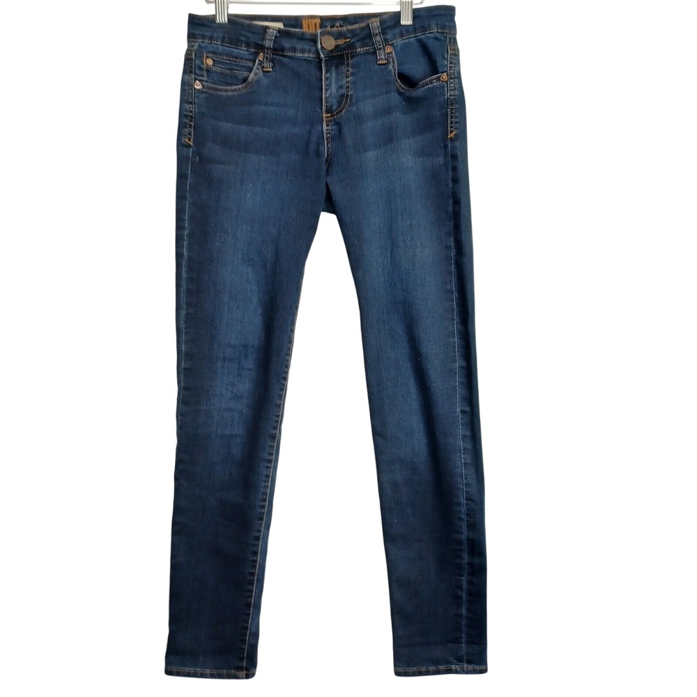 Kut from the Kloth‎ Sienna Skinny Jeans Dark Wash Blue Womens 4 KP488MM3M